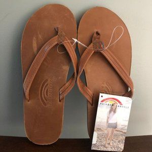 Rainbow Leather Sandals